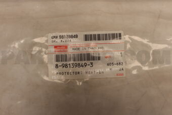 8981398493 PROTECTOR; HEAT