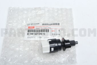 8981404860 Switch; Stop Lamp