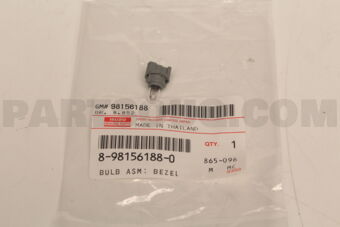 8981561880 BULB ASM; BEZEL