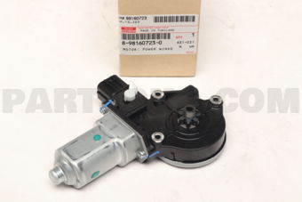 8981607230 Motor; Power Window Reg,Frt Do