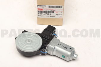 8981607230 Motor; Power Window Reg,Frt Do