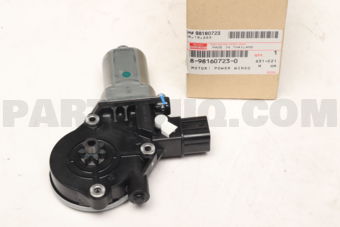 8981607230 Motor; Power Window Reg,Frt Do