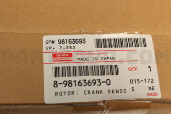 8981636930 ROTOR; CRANK SE