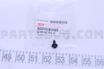 8981673520 BOLT; BUMPER TO