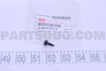 8981673520 BOLT; BUMPER TO
