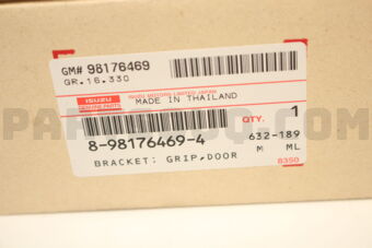 8981764694 BRACKET; GRIP,D