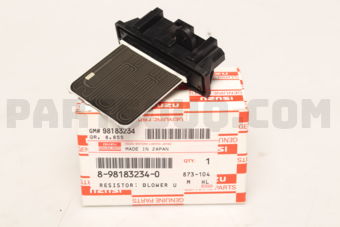 8981832340 Resistor; Blower Unit