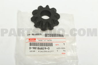 8981868290 Gear; Pinion,Di