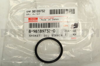 8981897320 GASKET; OIL STR