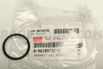8981897320 GASKET; OIL STR