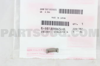 8981899650 Insert; Syn,4Th