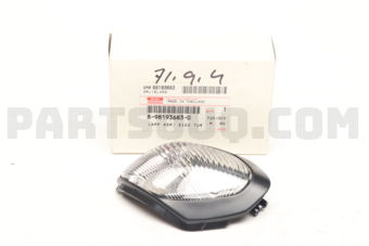 8981936830 LAMP ASM; SIDE