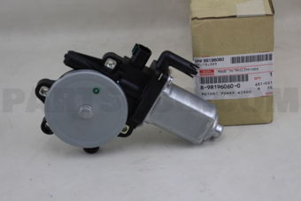 8981960600 Motor; Power Wi
