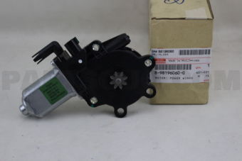 8981960600 Motor; Power Wi