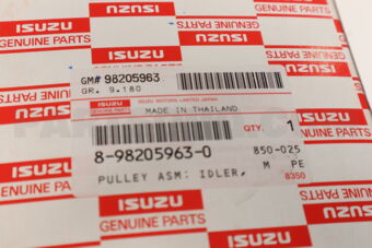 8982059630 PULLEY ASM; IDLER,CMPR