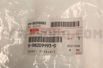 8982099930 Hose; Flex,A/C
