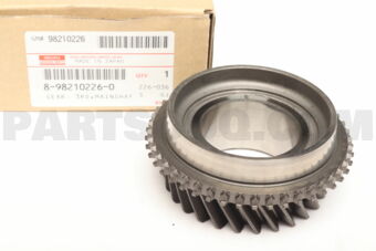 8982102260 Gear; 3Rd,Mains