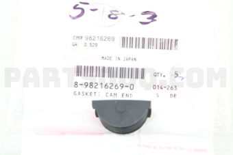 8982162690 Gasket; Cam End