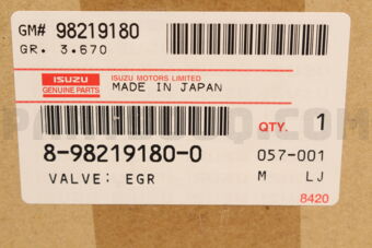8982191800 TURBOCHARGER ASSY