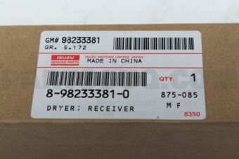 8982333810 Isuzu Dryer; Receiver