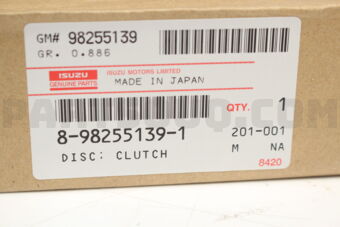 8982551391 DISC; CLUTCH