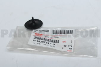 8982578470 VALVE; VACUATOR