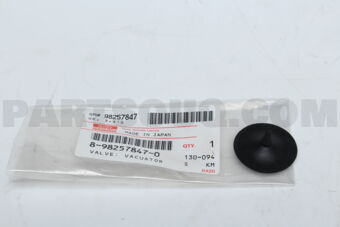 8982578470 VALVE; VACUATOR