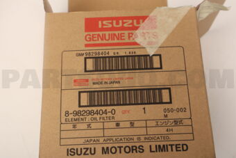 8982984040 ELEMENT; OIL FI