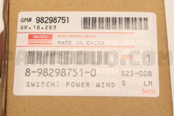8982987510 SWITCH; POWER W