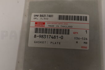 8983174810 GASKET; PLATE