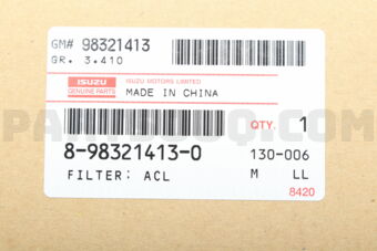 8983214130 FILTER; ACL