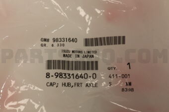 8983316400 CAP; HUB,FRT AX