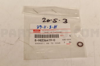 8983364190 GASKET; HD TO C