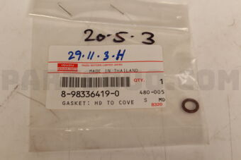 8983364190 GASKET; HD TO C