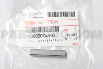 9080307430 KEY; FEATHER