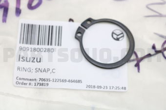 9091800280 RING; SNAP,C