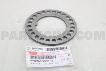 9096530021 Isuzu WASHER; LK,BRG