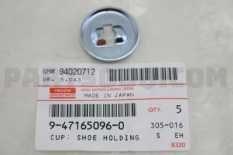 9471650960 CUP; SHOE HO