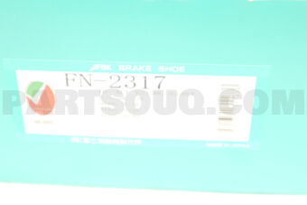 F2317 BRAKE SHOE