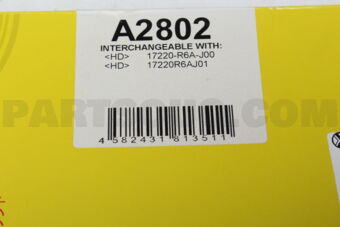 A2802 AIR FILTER R20A