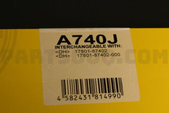 A740J AIR FILTER TERIOS K3-VE