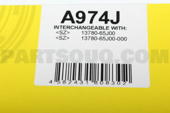 A974J AIR FILTER H27A