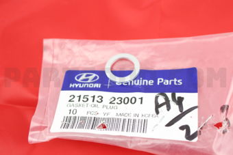 2151323001 KIA GASKET OIL PLUG