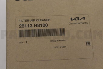 28113H8100 FILTER-AIR CLEANER