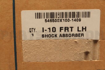 546500X100 FRONT SHOCK ABSORBER LH