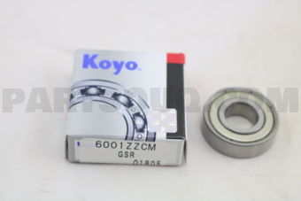 6001ZZ BALL BEARING