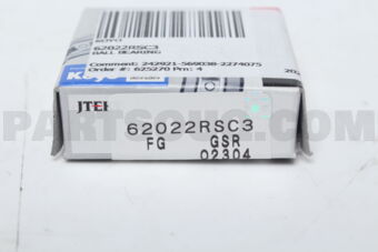 62022RSC3 BALL BEARING