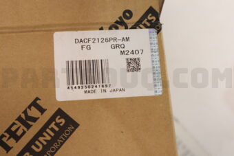 DACF2126PR RR WH HUB BRG