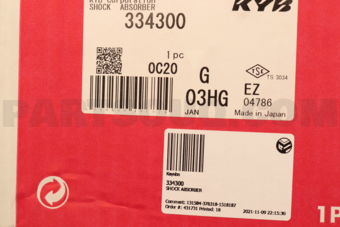 334300 SHOCK ABSORBER