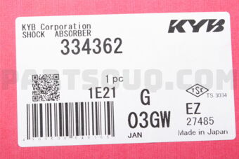 334362 SHOCK ABSORBER